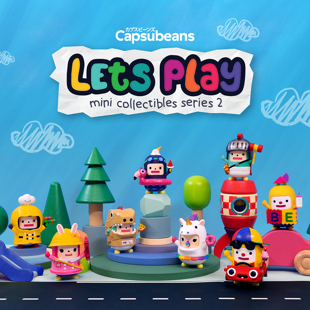 Blind Box - Capsubeans Let's Play Mini Figure Collectible Series