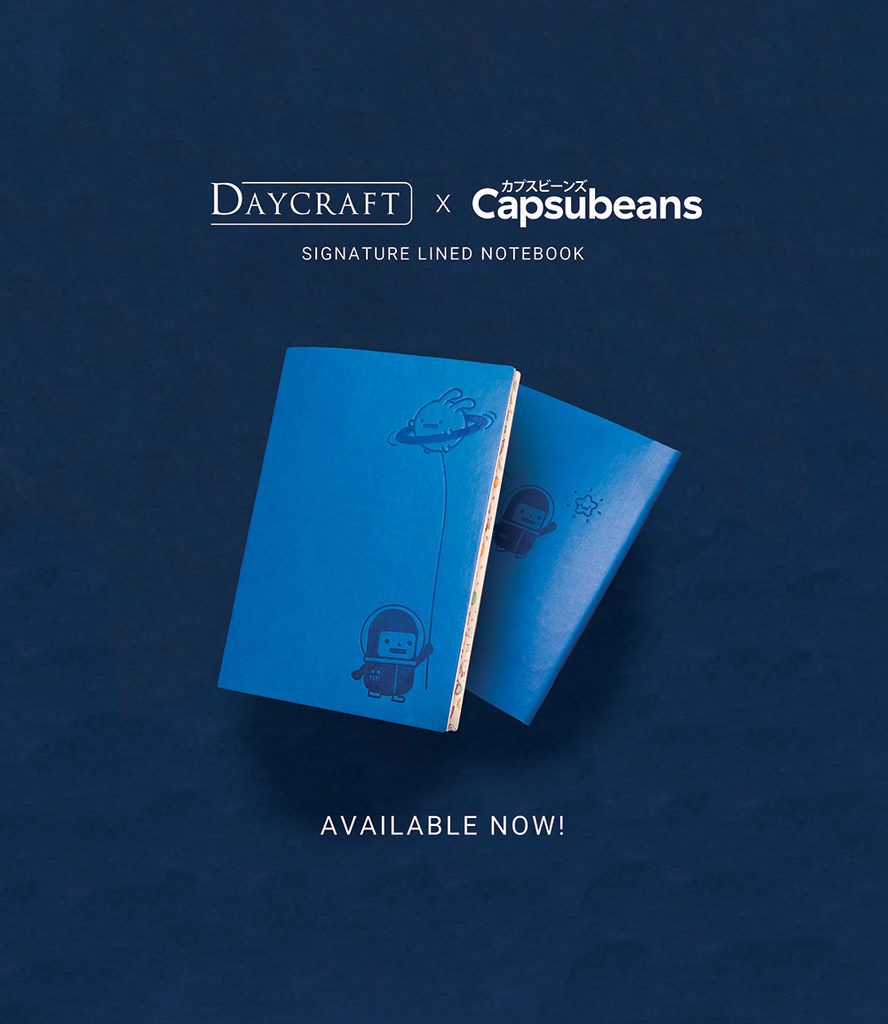 Daycraft x Capsubeans Signature Lined Notebook Launch!