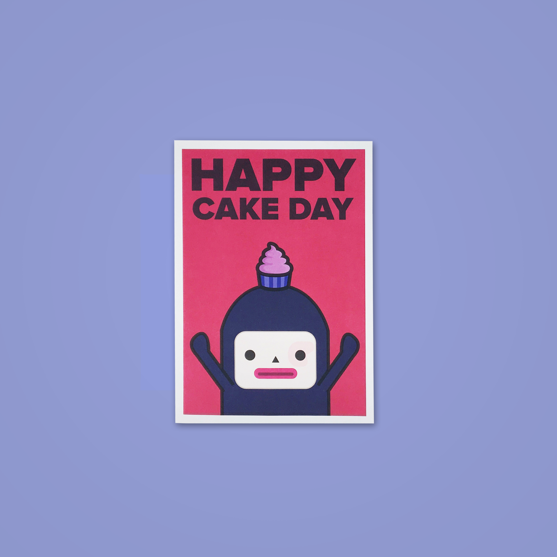 Birthday Card - Max Bean - Capsubeans Greeting Cards