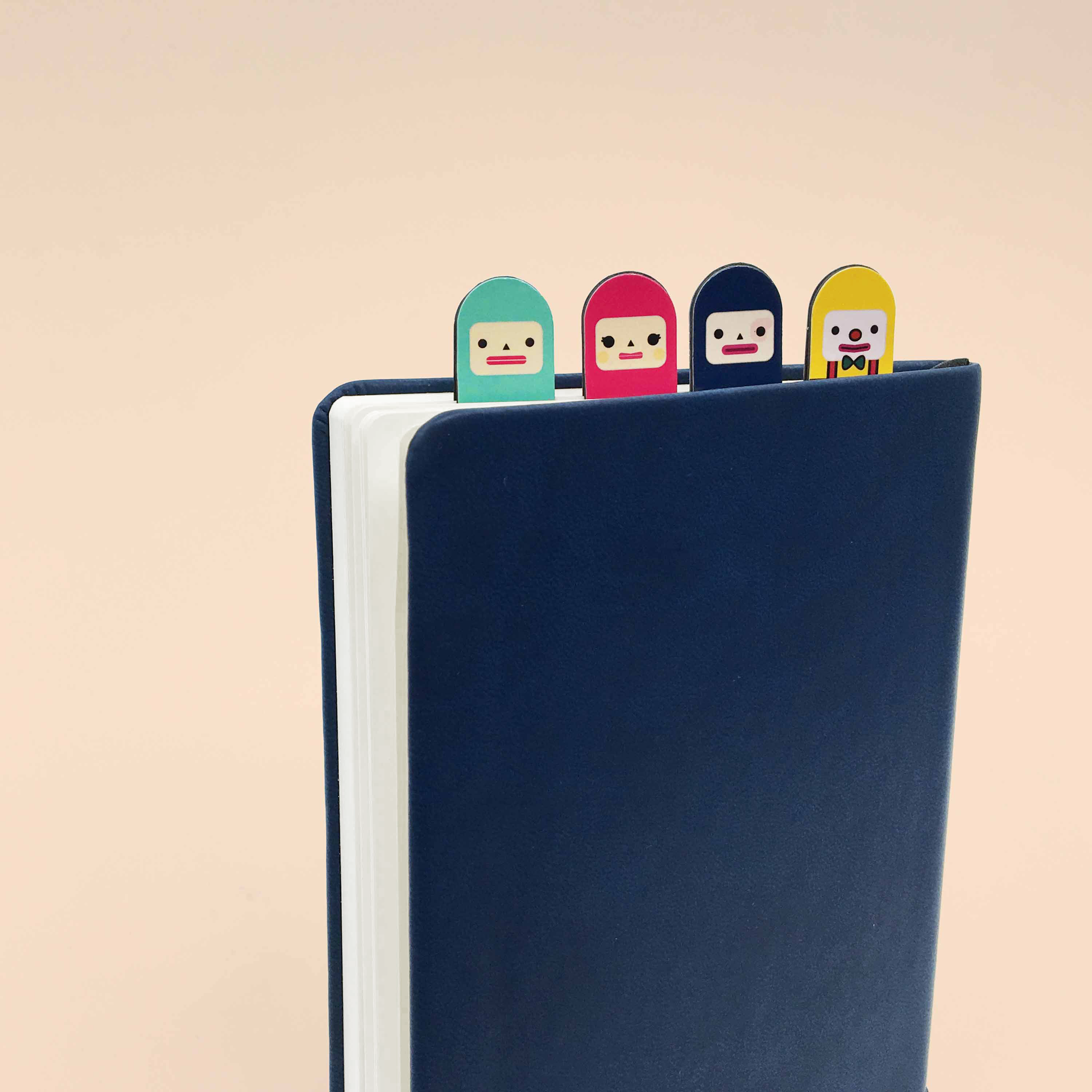 Cute Magnetic Bookmarks Set - Capsubeans Stationery