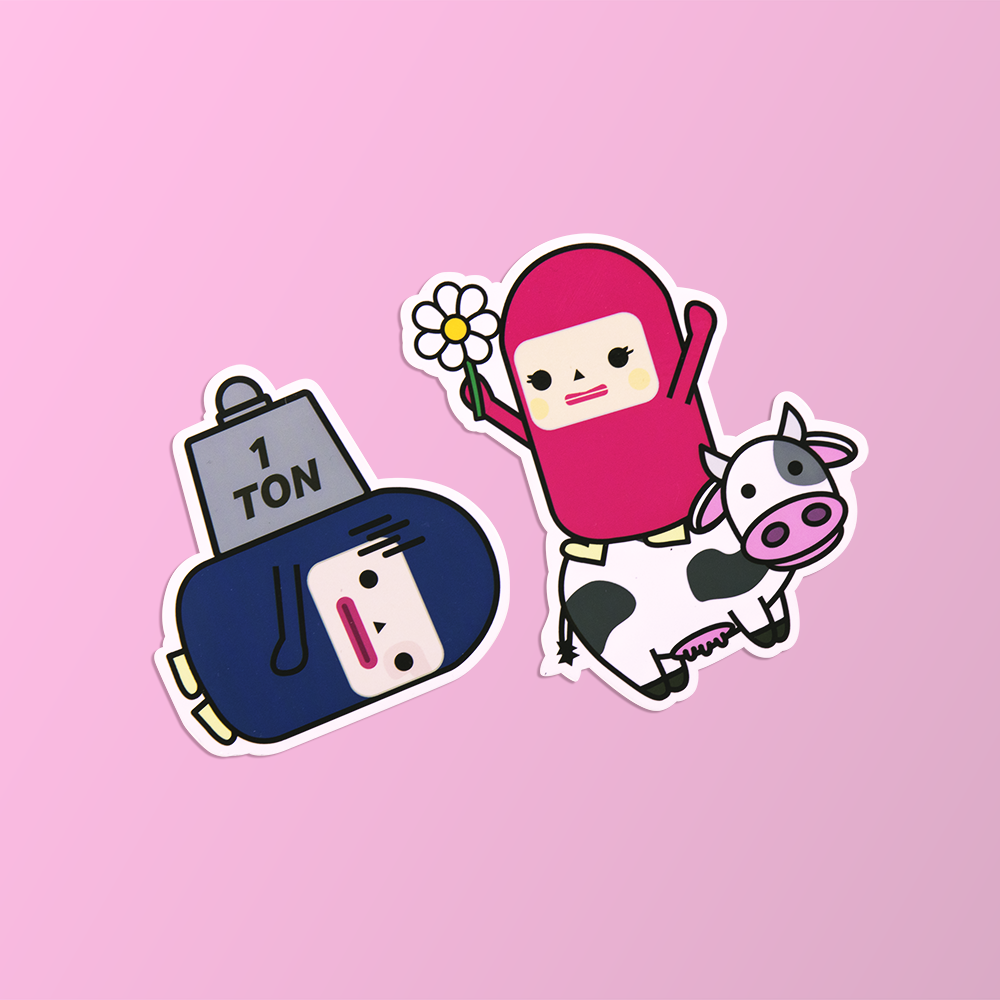 Cute Sticker Pack - Capsubeans Lifestyle