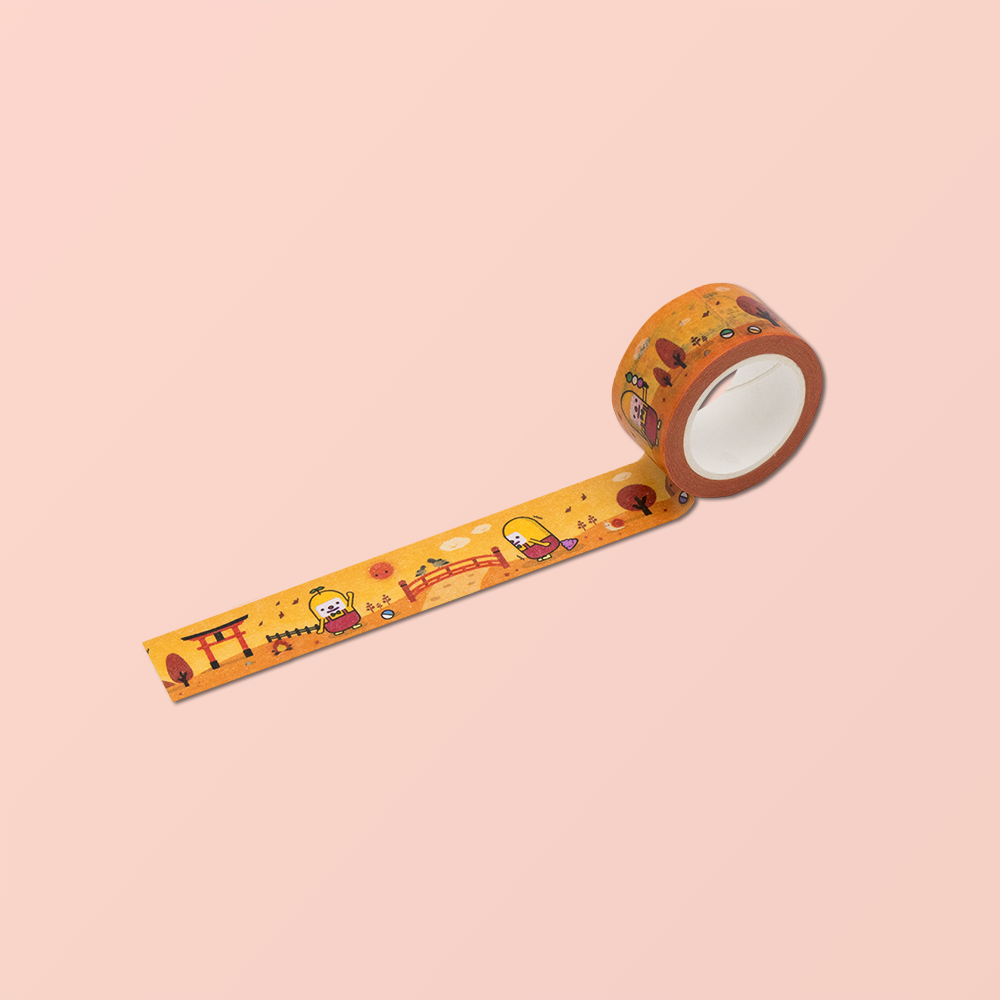 Cute Masking Tape - Autumn Charlie - Capsubeans Washi Tape
